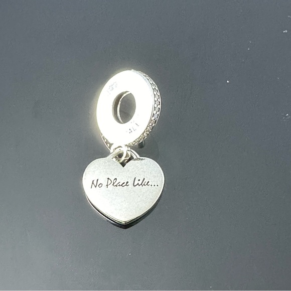 Pandora Las Vegas No Place Like Charm 925 Ale Silver with CZ With Gift Box #191 - Picture 3 of 6